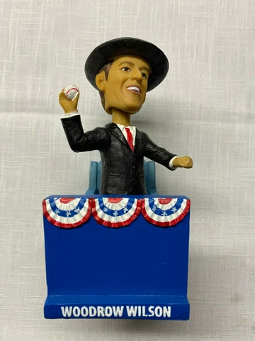 Rare 2016 President Woodrow Wilson Hagerstown Suns Sga Limited 1000 Bobblehead! Cover