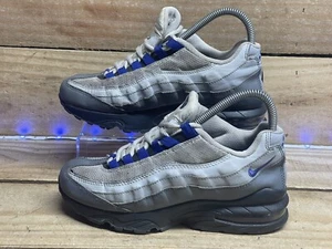 Nike Air Max 95 GS 4.5Y antracite 905348-014 bianco grigio blu - Foto 1 di 9