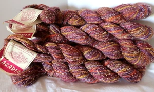 8 SKEINS - VTG WOOL/SILK - ACADIA - CLASSIC ELITE YARNS - COLOR 2171 - Picture 1 of 2