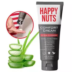 Desodorante en crema HAPPY NUTS para hombre: olor anti rozaduras defensa del sudor | DE. - Imagen 1 de 12