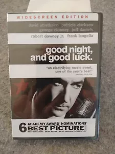 Good Night and Good Luck DVD 2005 Robert Downey Jr Frank Langella New Sealed - Picture 1 of 6