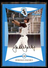 2008 Bowman Draft Prospects Blue Jordan Danks Dp 90/399 #BDPP11