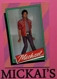 1984 TOPPS MICHAEL JACKSON SERIES ONE - TRADING CARD #7 - MJJ PRODUCTIONS - POP - Picture 1 of 2