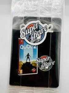 QUBE 2 Super Rare Games Nintendo Switch Sealed Trading Cards - NO GAME - Picture 1 of 4
