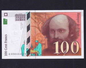 FRANCE 100 FRANCS 1998 P-158 ( Prefix Q ) EF - Picture 1 of 2