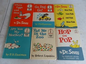 VTG 1960's Dr Seuss 1st Edition Books Great Condition 6-Total See Description - Picture 1 of 12