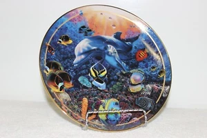 BRADFORD EXCHANGE COLLECTOR PLATE -MOTHER'S LOVE II- #1090A by Christian Riese L - Picture 1 of 4