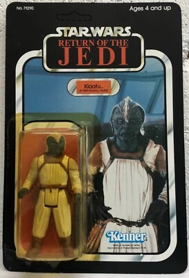 Star Wars El Retorno del Jedi Klaatu Skiff Guardia Traje Sin perforar Kenner LEER Foto 1 de 4