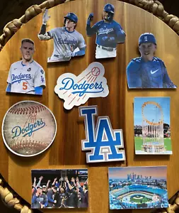 Los Angeles Dodgers 2024 World Series Champions 3" WATERPROOF Sticker Set of 10 - Bild 1 von 19