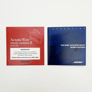 BOSE Acoustic Wave II Music System Update Disc & 6 Track Demo Disc - Picture 1 of 2