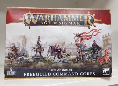 Warhammer Age of Sigmar Freeguild COMMAND CORPS single models - Immagine 1 di 2