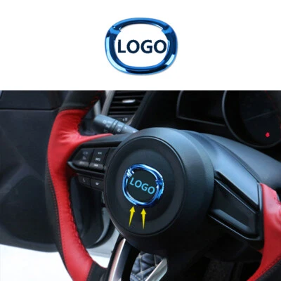 Steering Wheel Center Trim Fit for Mazda3 MAZDA6 Mazda2 CX-3 CX-5 CX-8 CX-9 MX-5 - Image 1 of 4
