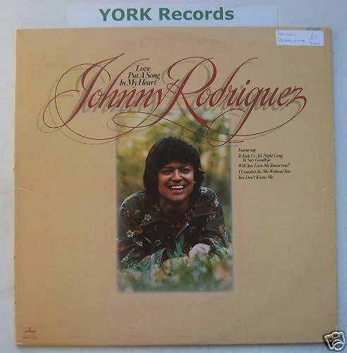 JOHNNY RODRIGUEZ - Love Put A Song In My Heart - Ex LP - Image 1 of 1