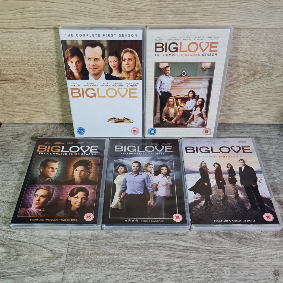 Big Love: The Complete Series - DVD Seasons 1-5 in Great Condition (R2 UK) 15 - Image 1 of 4