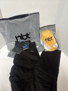 NBT Clothing Motorcycle Cargo Pants Mens Black 30x32 With Armor New Jeans Gear - Picture 1 of 12