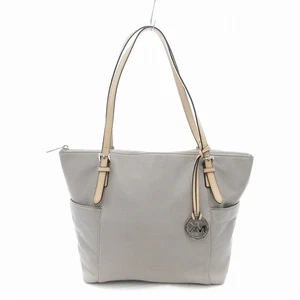 Michael Kors Tote Bag With Mk Charm Gray 35T2Sttt8L /Uo Women'S - Picture 1 of 8