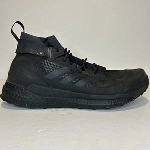Adidas Terrex Free Hiker Gore-Tex Hombres 12 Negro Carbono Exterior Primeknit GZ0355 - Imagen 1 de 8