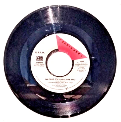 Foreigner – Waiting For A Girl Like You / I'm Gonna Win - VG - # 3868 - 45 RPM - Image 1 of 4