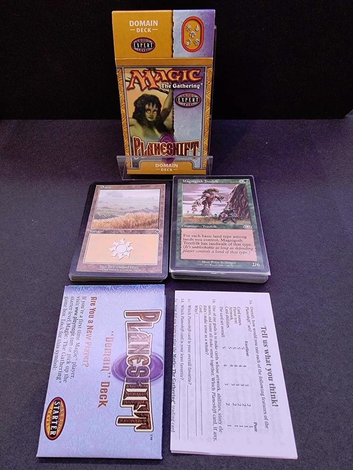 MtG Planeshift 'Domain' Theme Deck from 2001 | Opened – Complete - Image 1 of 4