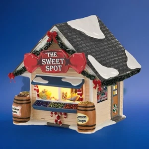 Department 56 Snow Village The Sweet Shop - Picture 1 of 20