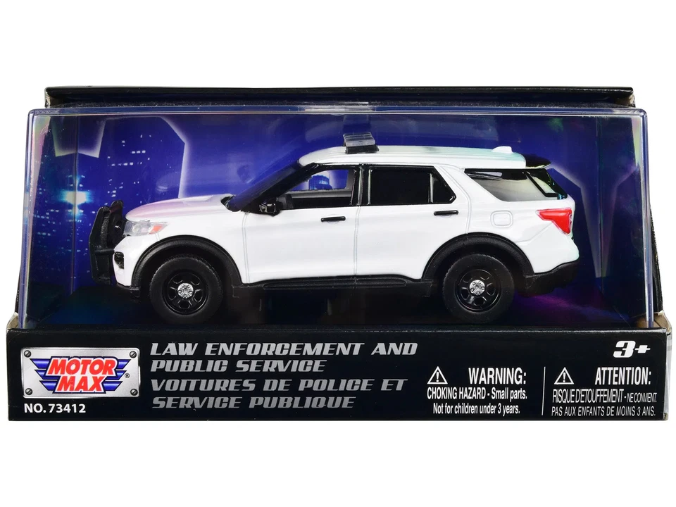 2022 Ford Police Interceptor Utility Plain White "Law Enforcement and Public Ser - Image 1 of 1
