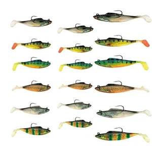 Softbaits Gummifische fertig montiert Angel Köder Zander Barsch Kunstköder Hecht - Bild 1 von 7