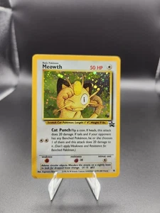 Meowth #10 Black Star Promo Holo HP - Picture 1 of 8