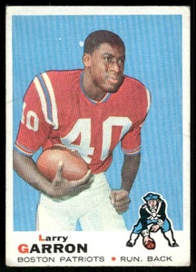 1969 Topps Larry Garron #141 Boston Patriots - Picture 1 of 2