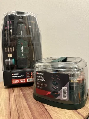 12V Cordless Rotary Multi Tool Precision Drill Grinder + Over 300 Accessories - Image 1 of 4