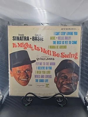 FRANK SINATRA-COUNT BASIE: IT MIGHT AS WELL BE SWING LP REPRISE P PRESS VG+/VG+ - Image 1 of 4
