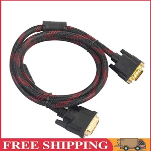 15 m männlich bis männlich DVI-I 24+5 bis VGA-Video-Audio-Kabel für den HDTV-DVD - Afbeelding 1 van 10