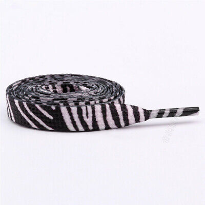 Lacci Per Scarpe Piatti Fantasia Camo Multicolor Zebra Shoelaces Flat Camo Zebra • 2.99€