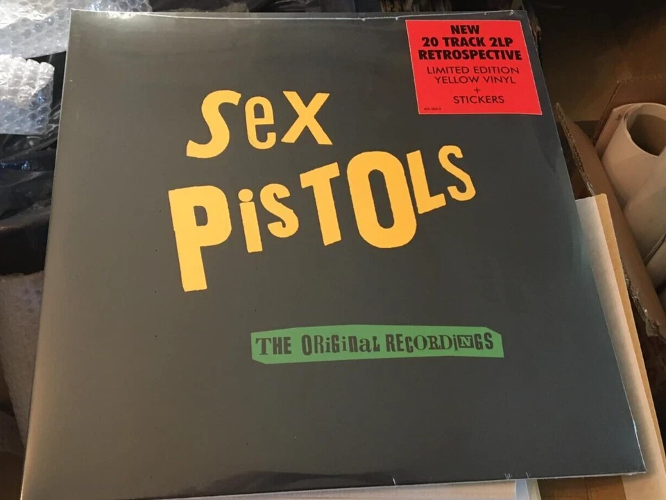 Sex Pistols – The Original Recordings YELLOW Double Vinyl LP 2022 Sealed - Image 1 of 1