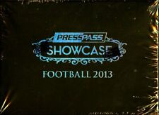 2013 PRESS PASS SHOWCASE FOOTBALL HOBBY 20 BOX CASE 
