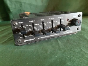 ZENDAR Equalizzatore Grafico Booster VINTAGE Hi-fi Car Auto Usato - NON TESTATO - Foto 1 di 4