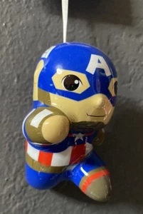 Hallmark Disney Marvel Captain America Decoupage Ornament bruchsicher Neu mit Etikett - Bild 1 von 3