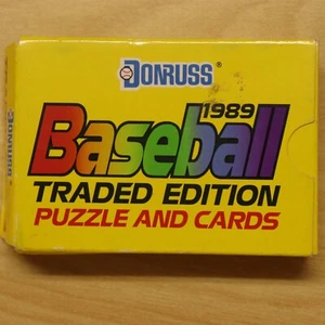1989 Donruss Baseball Boxed Sealed Set (Traded Edition) - Picture 1 of 2