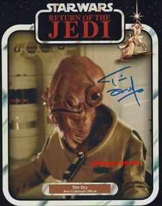 TIM DRY Star Wars Return of the Jedi signed original handsigniertes Foto COA #1 - Bild 1 von 1