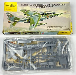 Heller Dassault Breguet Dornier German Alpha Jet Scale Model Kit 1/72 Scale VTG - Picture 1 of 13