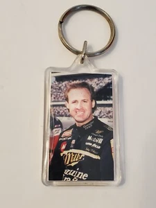 1993 Rusty Wallace Key Ring Keychain #2 Midnight Car Miller Genuine Draft NASCAR - Picture 1 of 4