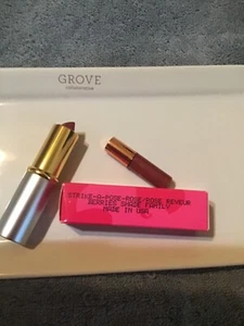 Raro rossetto Mary Kay firma crema a posa rosa taglia intera con lucidalabbra - Foto 1 di 1