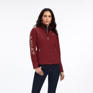 CHAQUETA DE MUJER ARIAT APAREJO TEAM SOFTSHELL TOMATE - - Imagen 1 de 1