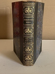 Shakespeare’s Works Elgin Ed. Deluxe Vol.XIV King Lear, The Tempest 1901 Morris - Picture 1 of 15