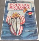 Popular Mechanics Pulp Magazine May 1935 Classic Painted Speedboat *COVER ONLY*