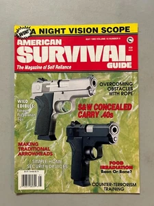 American Survival Guide Magazine May 1993 Vol. 15 No. 5 S&W Concealed Carry .40 - Picture 1 of 3