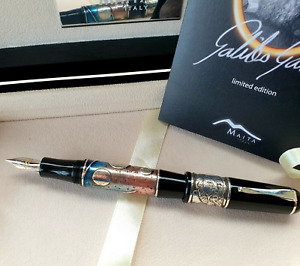 Maita Galileo Galilei Limited Edition Fountain Pen | Handpainted | 18K Gold Nib