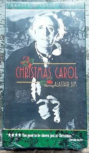 A Christmas Story Charles Dickens Classic factory sealed VHS HGV video - Picture 1 of 7