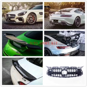 Bs Style Spoiler Wing Front Lip Diffuser Side Skirt for Benz AMG GT Multiple - Picture 1 of 31