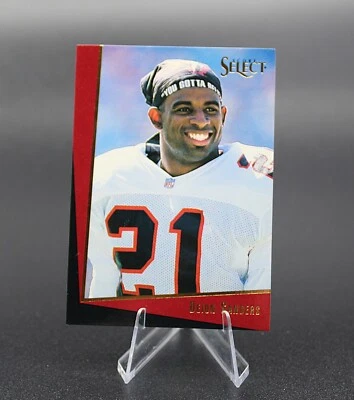 1993 Score Select Football - #3 - Deion Sanders - Atlanta Falcons - Image 1 of 2