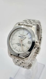 Breitling Galactic W74330 2015 Perlmutt - Picture 1 of 4